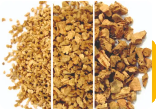 Cork Powder and Granulated Cork