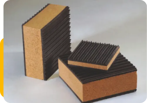 Anti Vibration Rubber Cork Pad