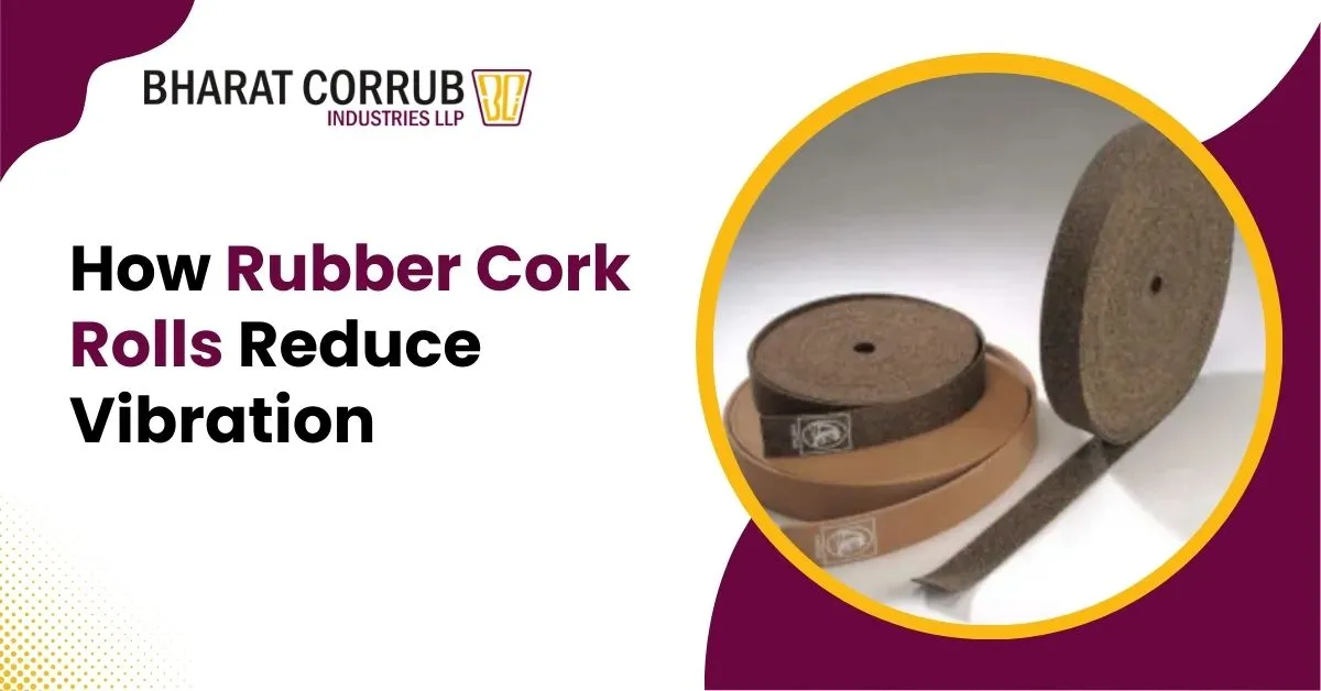 How Rubber Cork Rolls Reduce Vibration