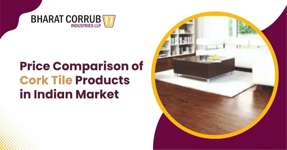 Price Comparison of Cork Tile Products in Indian Market