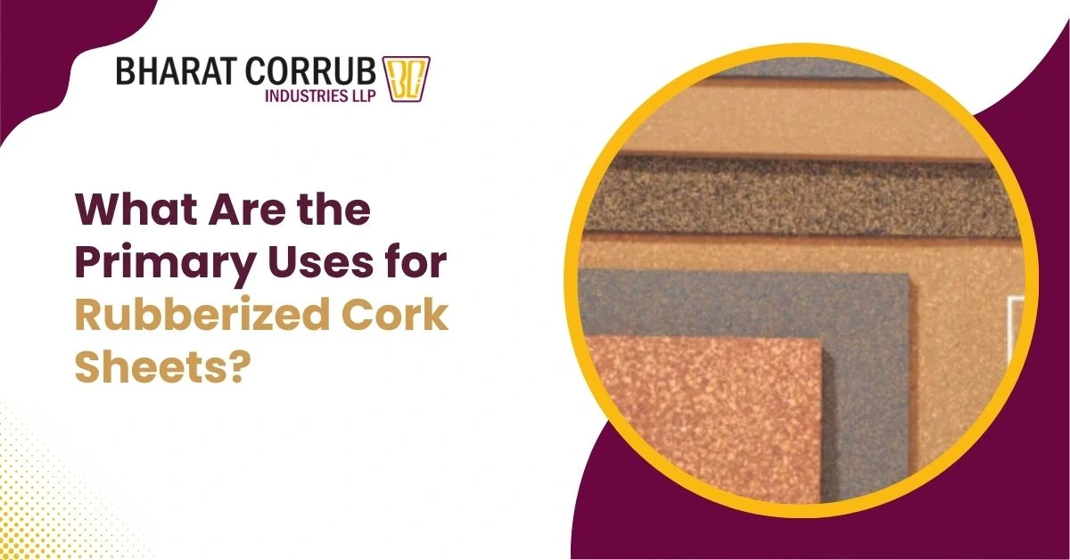 What Are the Primary Uses for Rubberized Cork Sheets?